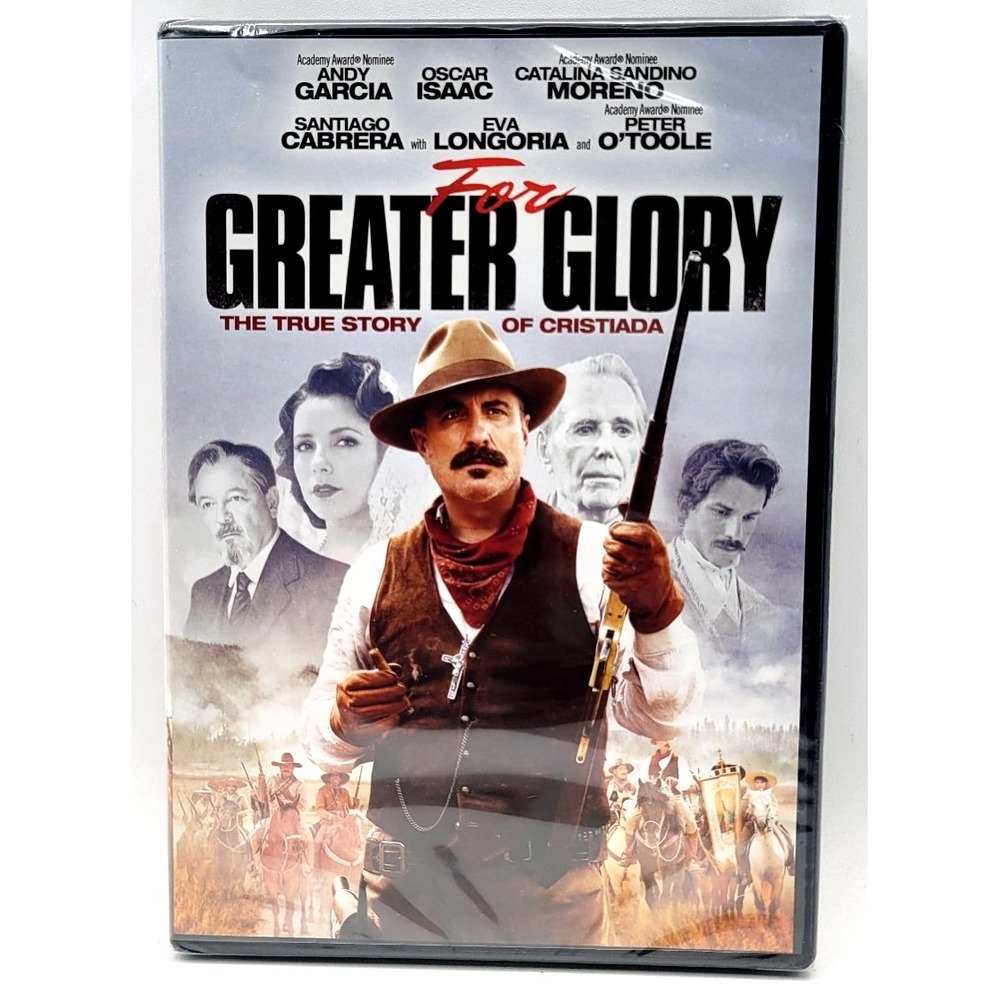 FOR GREATER GLORY THE TRUE STORY OF CRISTIADA DVD 2012 FACTORY SEALED NEW